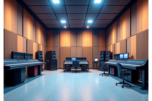 広々としたスタジオ室内